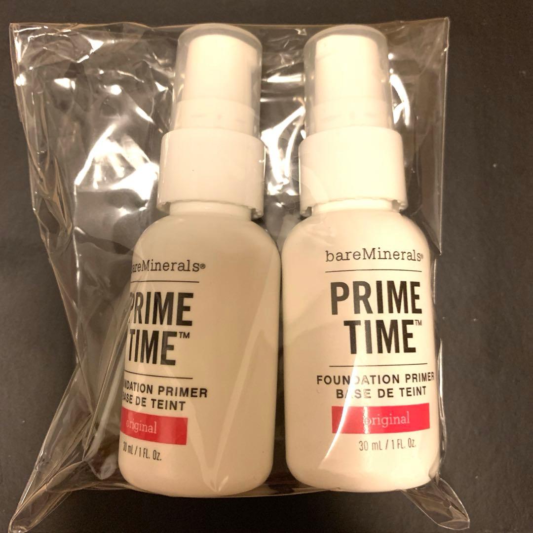 bareMinerals PRIME TIME 2本セット ベアミネラル】初のブランドブック！美容誌他でアワードを受賞し、SNS