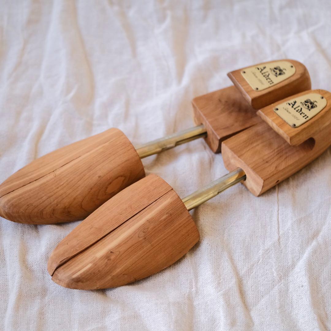 美品Aldenオールデン96080バーガンディコードバンフルブローグ10D木型