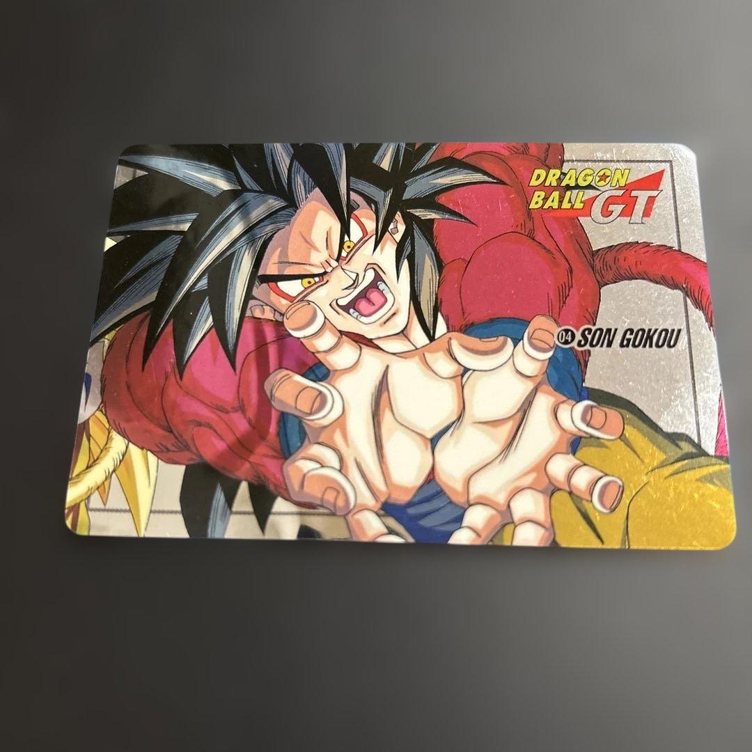 【1997年製】ドラゴンボールGT カードダス 孫悟空2枚セット ドラゴンボールGT カードダス 孫悟空 超サイヤ人 孫悟空VSウープ 2枚