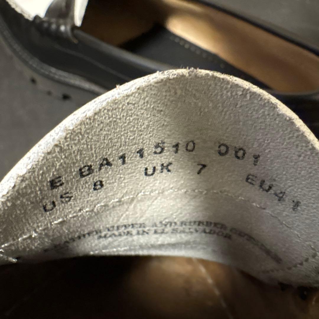 靴 G.H.BASS 11010H LARSON / BLACK & WHITE