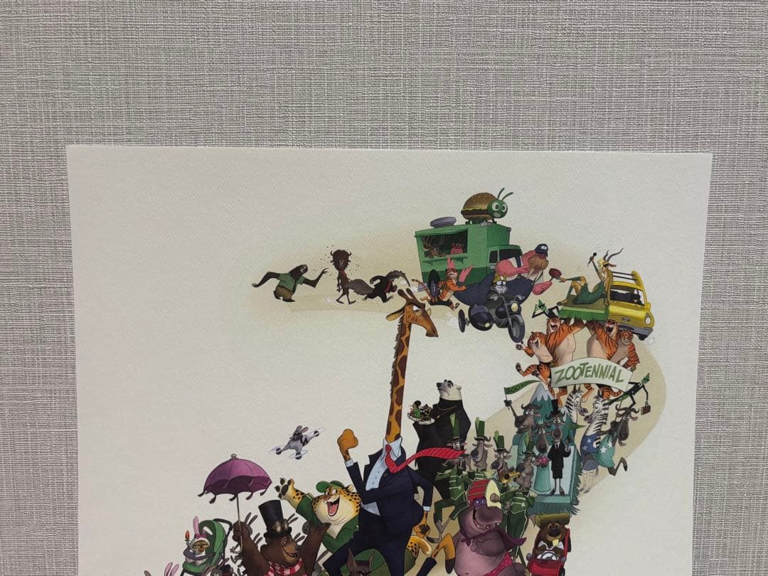 非売品 ズートピア2 ポスター D23 コンセプトアート ディズニー - メルカリ