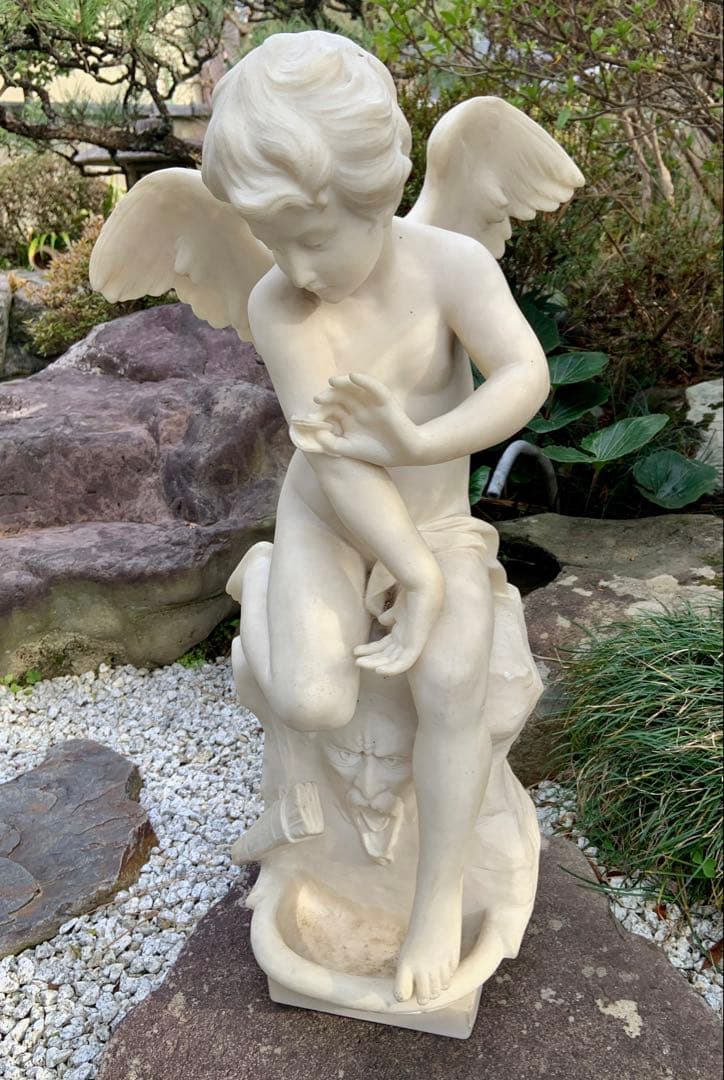 J*C様 Clement-Léopold Steiner 大理石彫刻 キューピッ