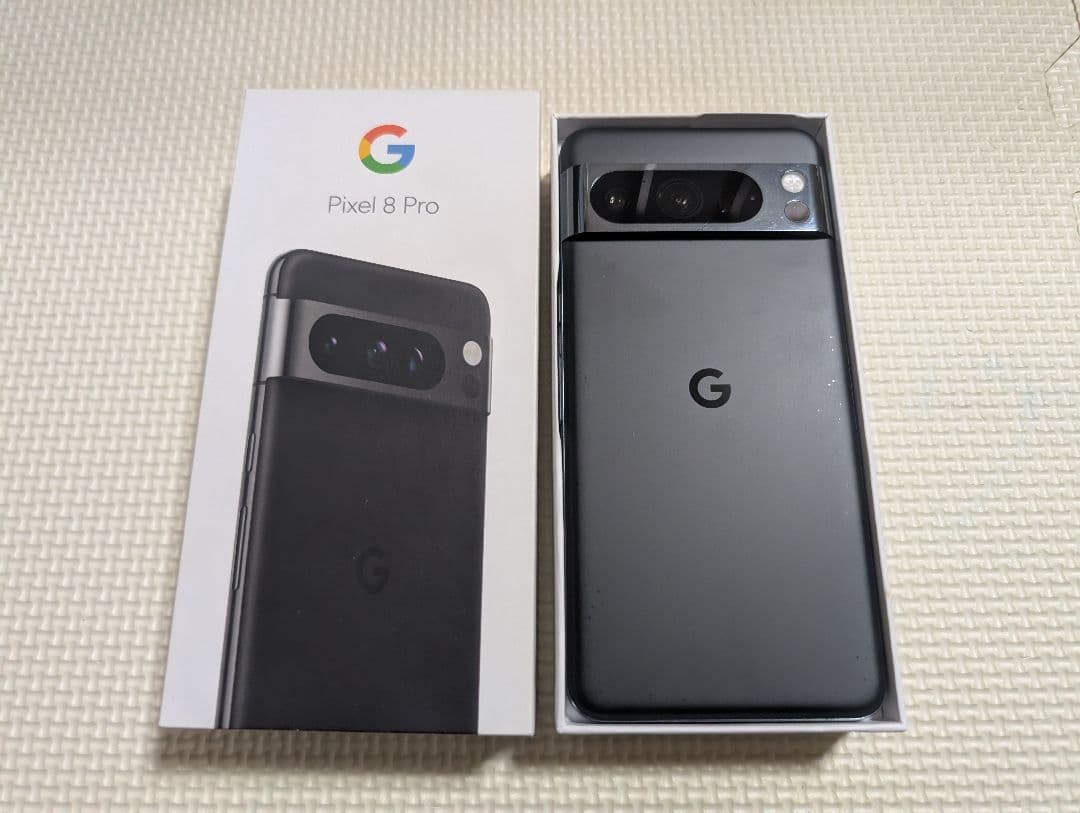Google Pixel 8 Pro Obsidian 128GB 国内版 Google Pixel8 Pro GE9DP 128GB Obsidian【国内版SIMフリー】|中古