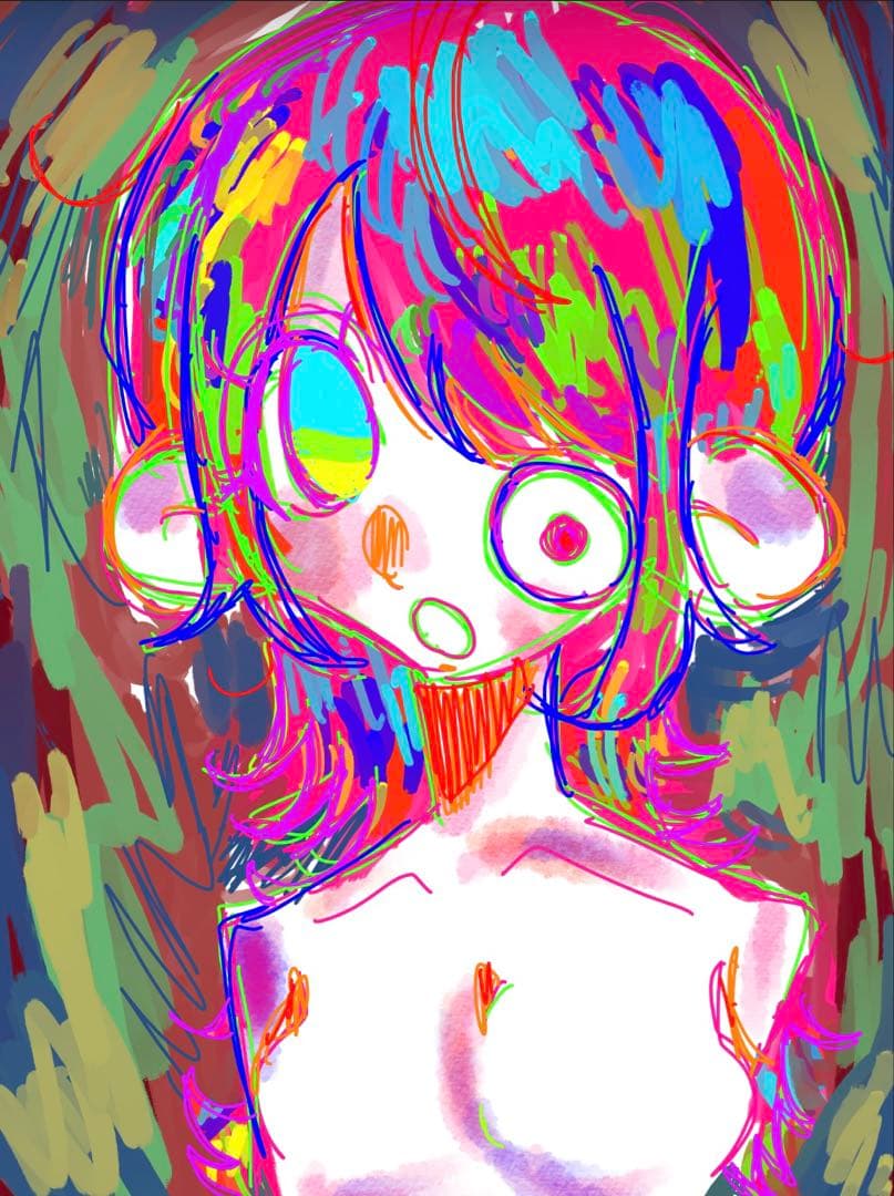オリジナル 手描きイラスト - メルカリ