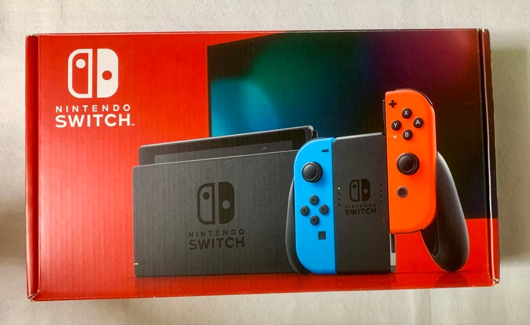 Nintendo Switch 本体 （バッテリー強化版）青赤 Joy-Con Nintendo Switch ニンテンドー スイッチ 本体 バッテリー強化版 Joy