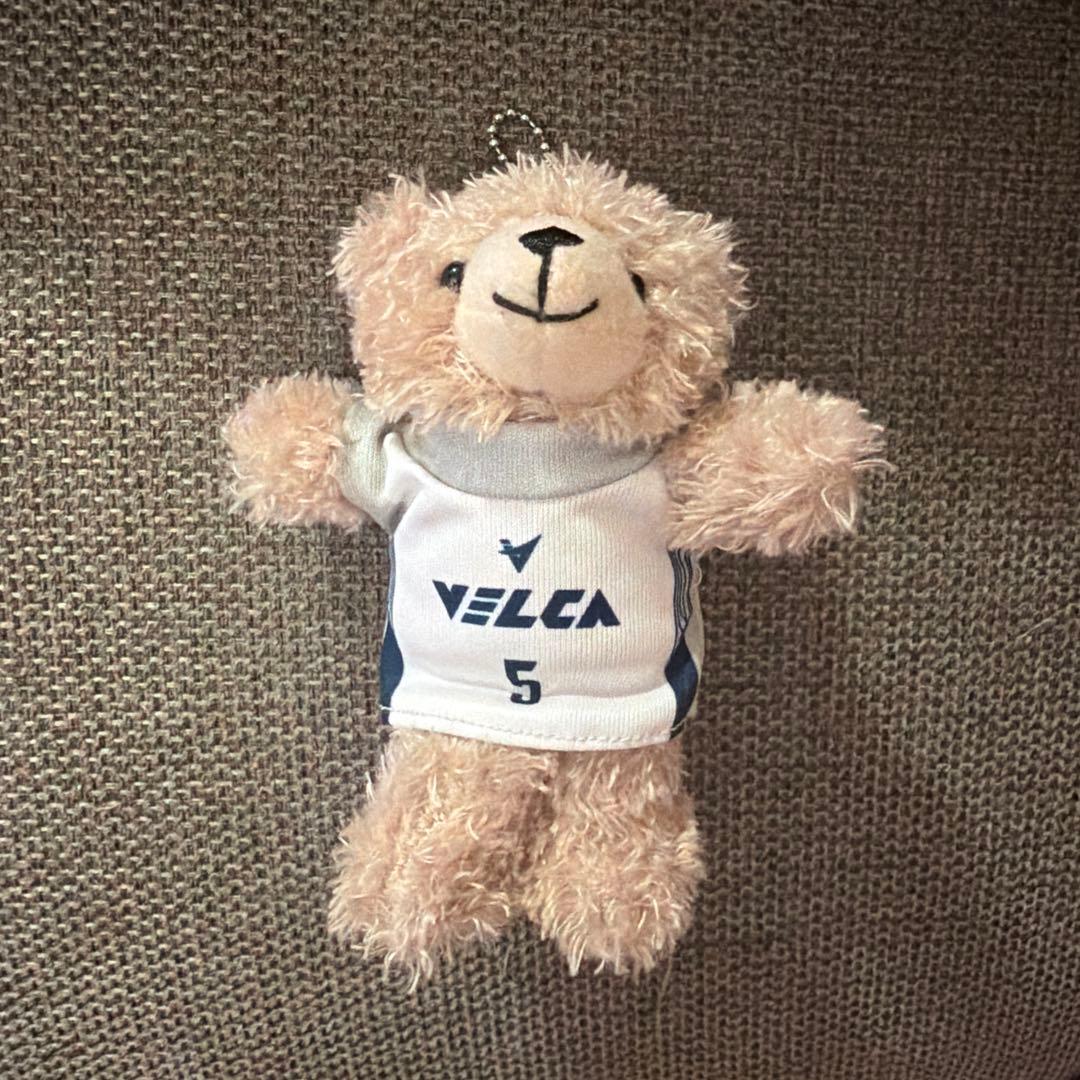 長崎ヴェルカ イヒョンジュン選手 #5 AWAY(白)のユニベアキーホルダー