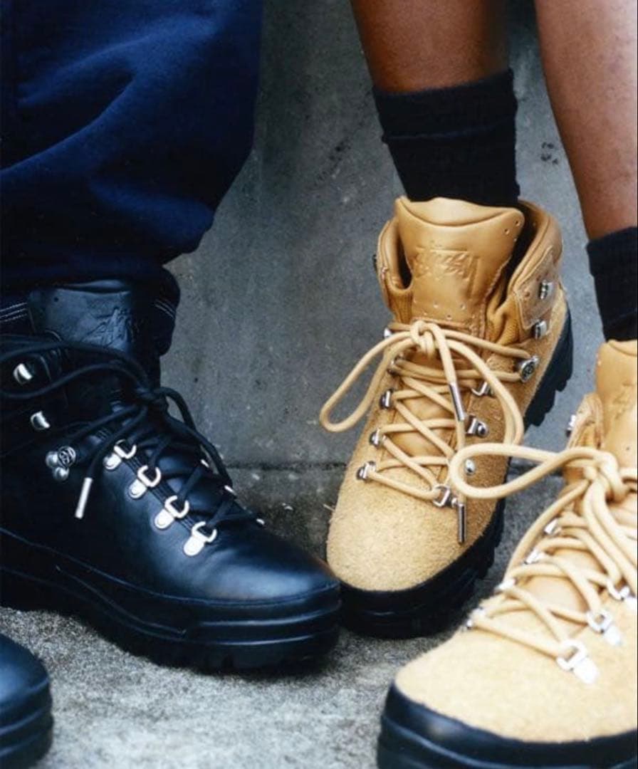 Stussy × Timberland Hiker Boot \"Black\"