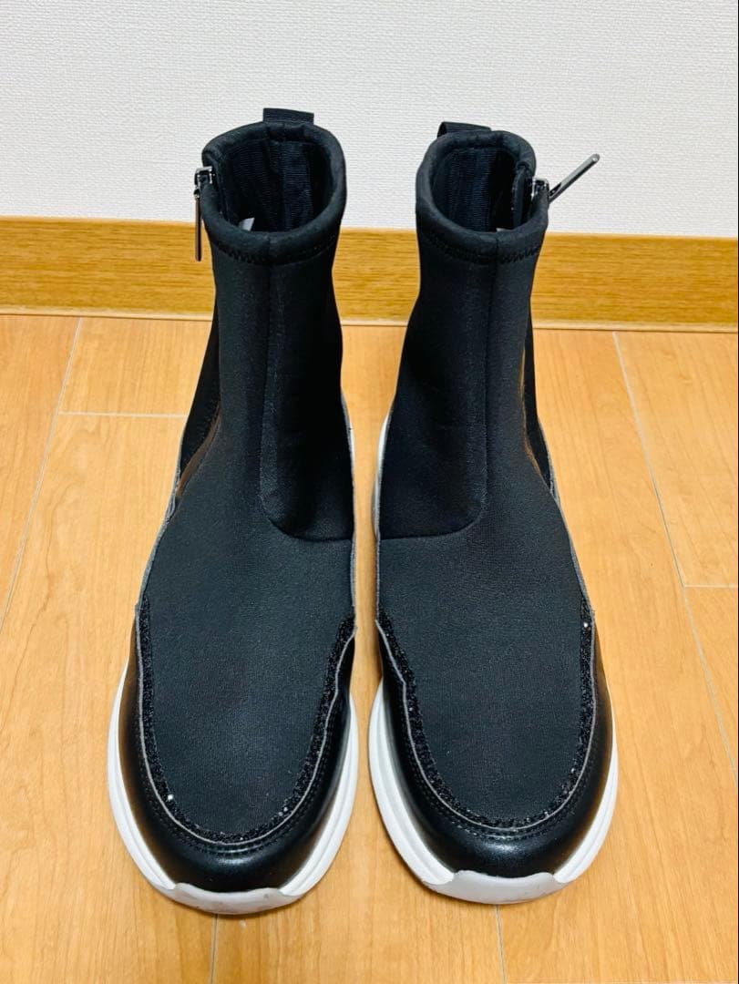 極美品　プラスダイアナ オールウェザーショートブーツ 雨天対応 プラスダイアナ ＋diana 【レイン対応】オールウェザーショートブーツ