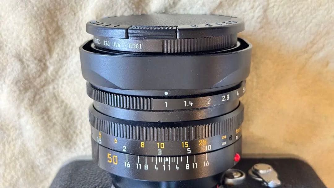 そら豆優遇なしLeica M-ノクティルックス 50mm F1. 純正UV付 - メルカリ