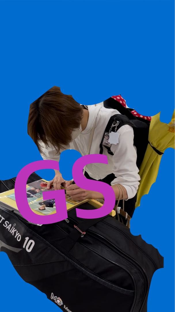 バドミントン 田口真彩 直筆サイン入り写真 ④ オリンピック 渡辺勇大