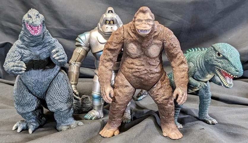 キングコング＆メカニコング＆ゴロザウルス（バンダイ）＆ゴジラ