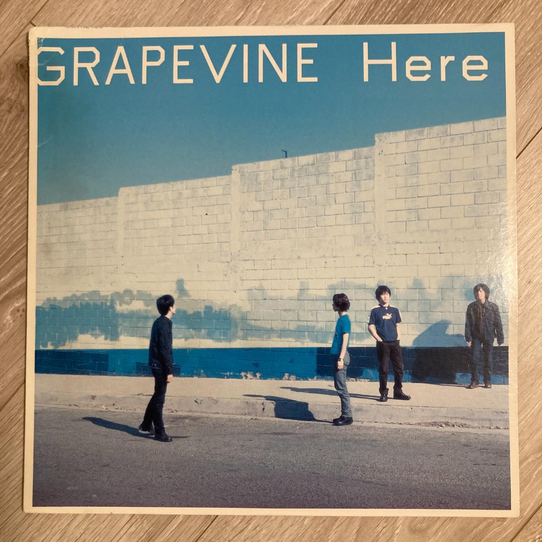 グレイプバイン GRAPEVINE Here レコード アナログ - メルカリ