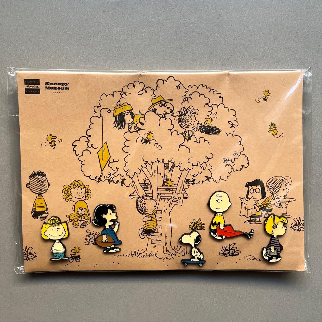 PEANUTS スヌーピー ピンバッジセット スヌーピーミュージアム - メルカリ