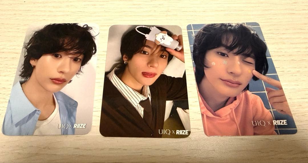 アントン RIIZE UIQ 特典トレカ - メルカリ