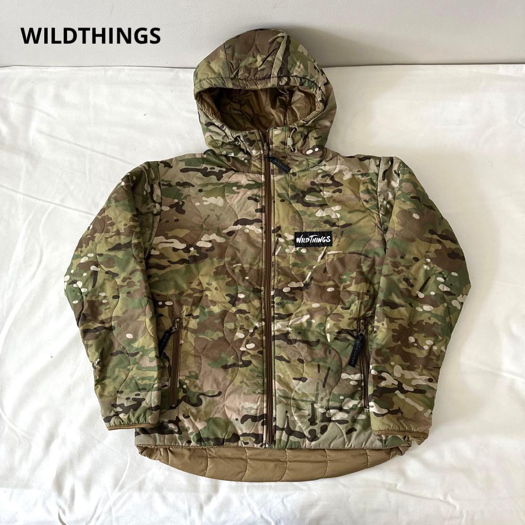 WILDTHINGSワイルドシングス プリマロフト ジャケット/マルチカム