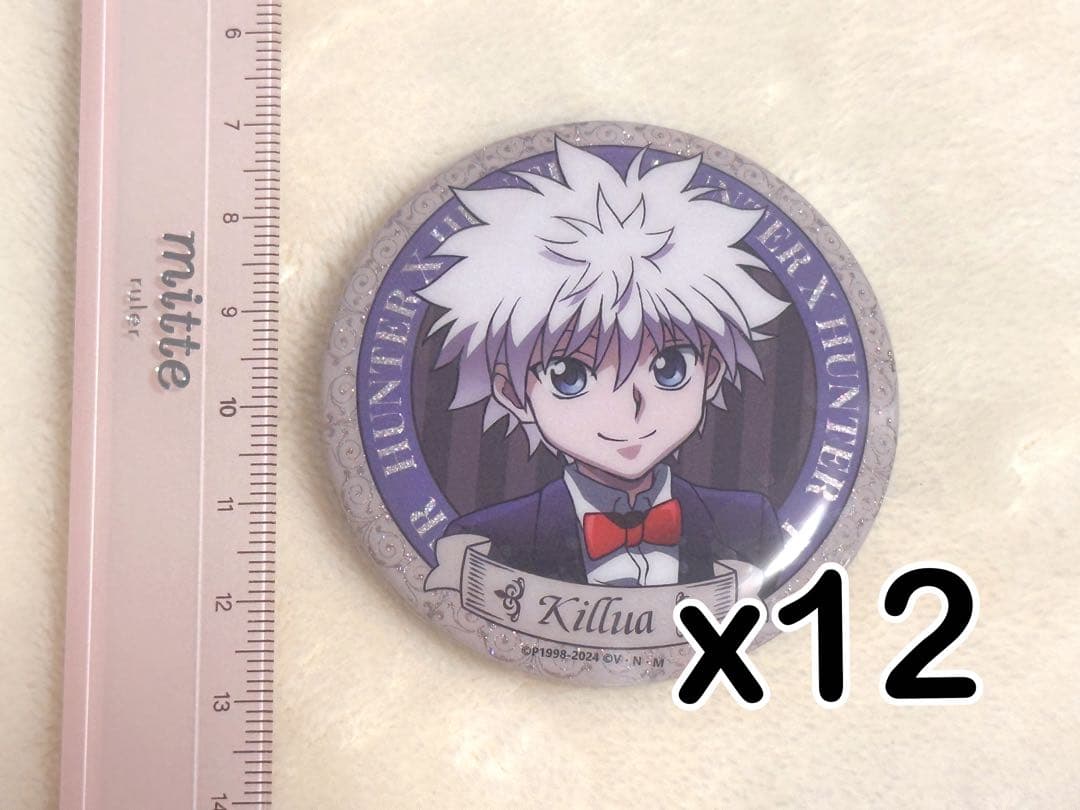 中国公式限定 HUNTER×HUNTER キルア 缶バッジ 12個セット - メルカリ