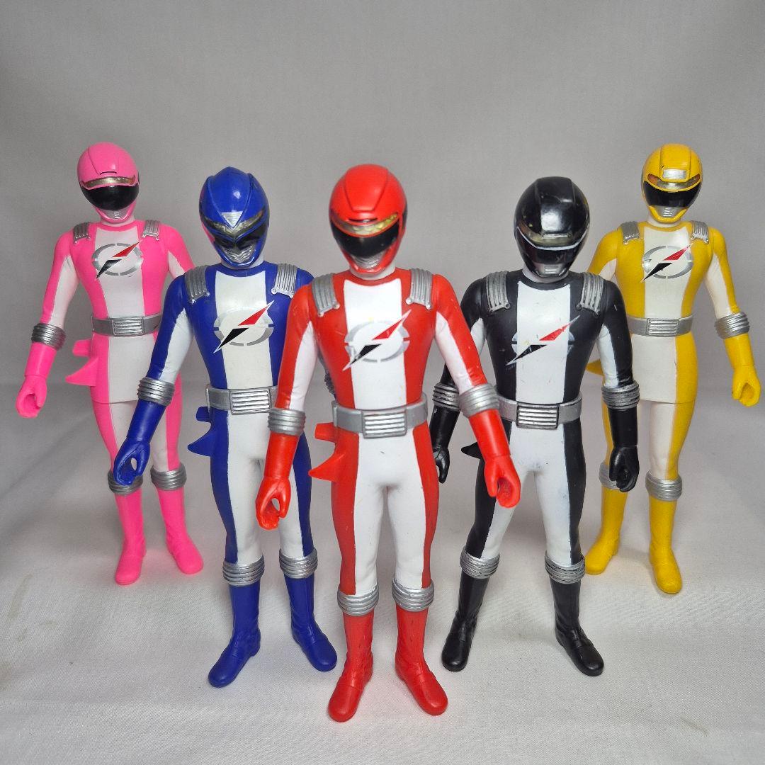 轟轟戦隊ボウケンジャー ソフビフィギュアセット17センチ - メルカリ