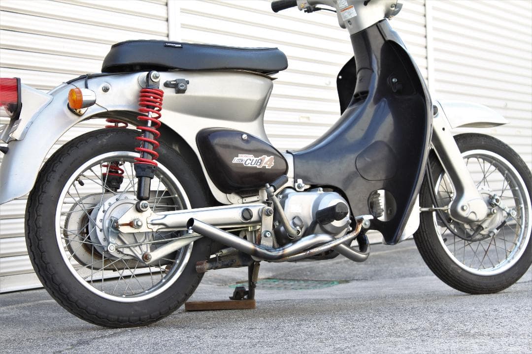 ☆新品☆スーパーカブ５０　７０　９０　リトルカブ　ショートウェイブ管マフラー ☆新品☆スーパーカブ50 70 90 リトルカブ ショートウェイブ管