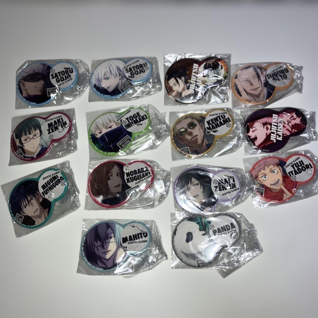 呪術廻戦 セガ缶バッジ まとめ売り 新品 呪術廻戦』コレクション缶バッジ”BATTLES”－渋谷事変ver.－（全16種