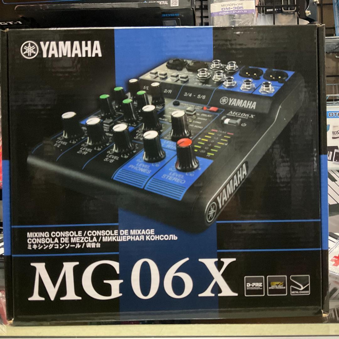 YAMAHA MG06X ミキシングコンソール YAMAHA MG06X ミキシングコンソール | パンダスタジオ・レンタル公式サイト
