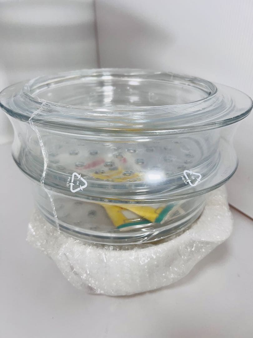 幻の新品 ARCO FLAM ガラス製蒸し器 セイロ超耐熱ガラス フランス製