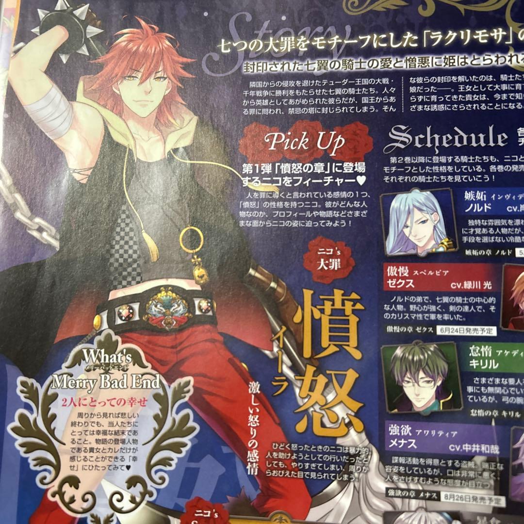 ラクリモサ　雑誌切り抜き