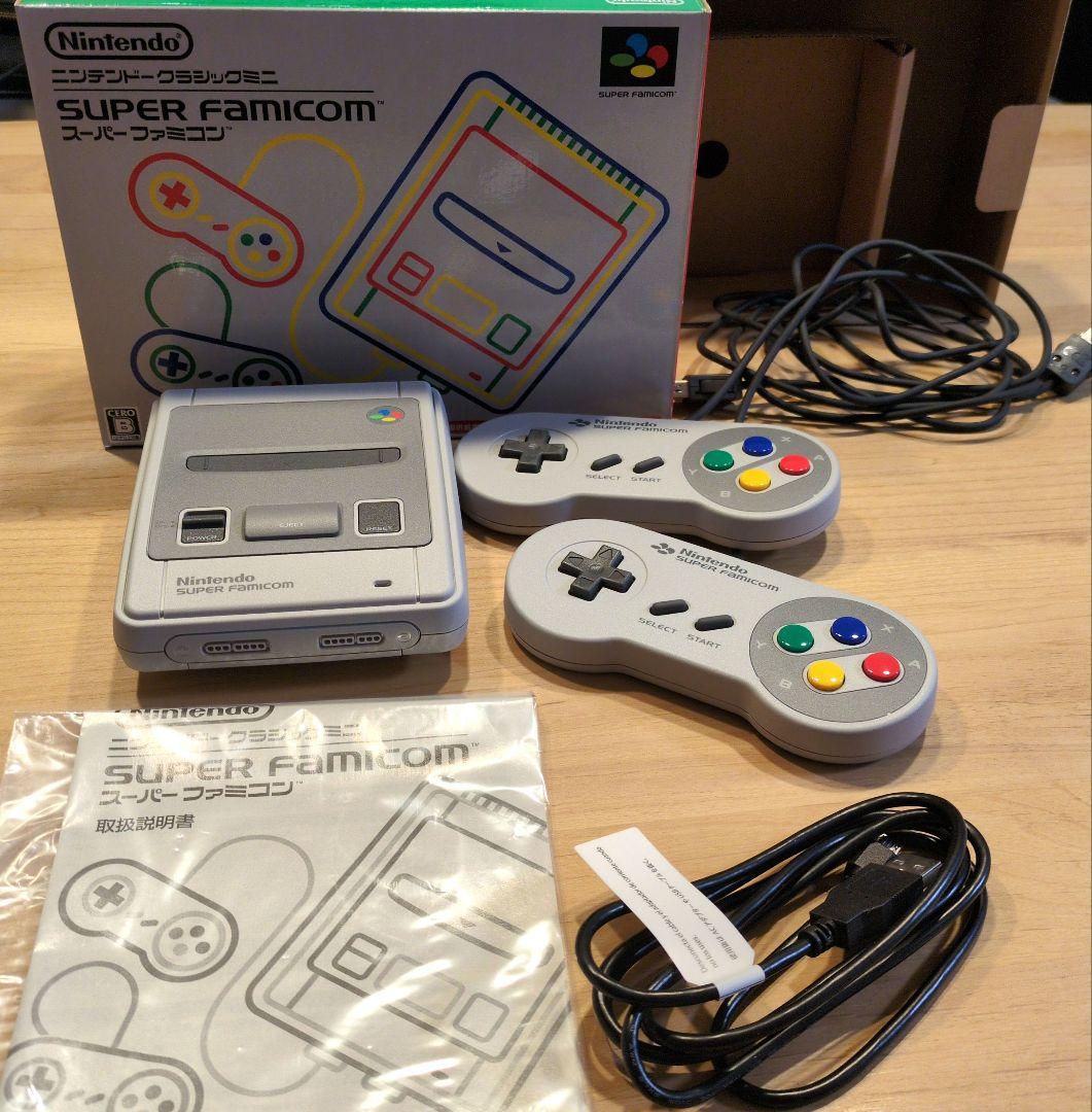 動作確認済 Nintendo ニンテンドークラシックミニ スーパーファミコン