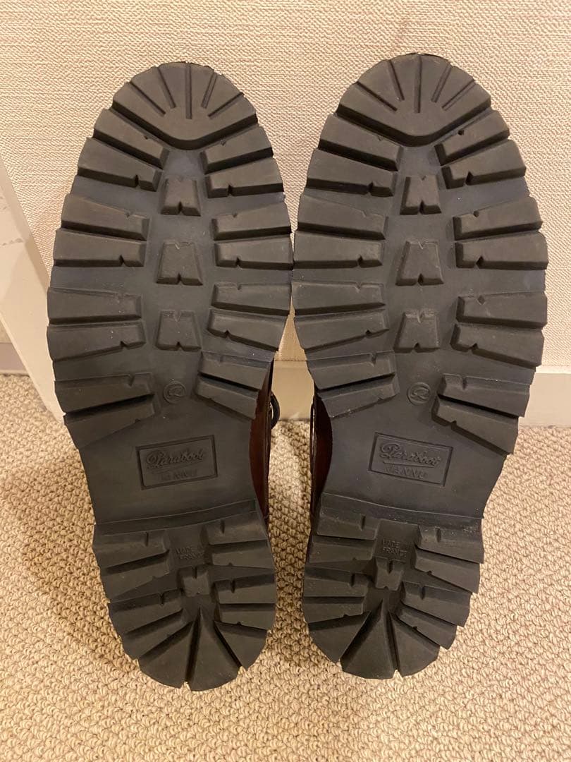 極美品 Paraboot CHIMEY ブラウン UK7.5 26.0cm