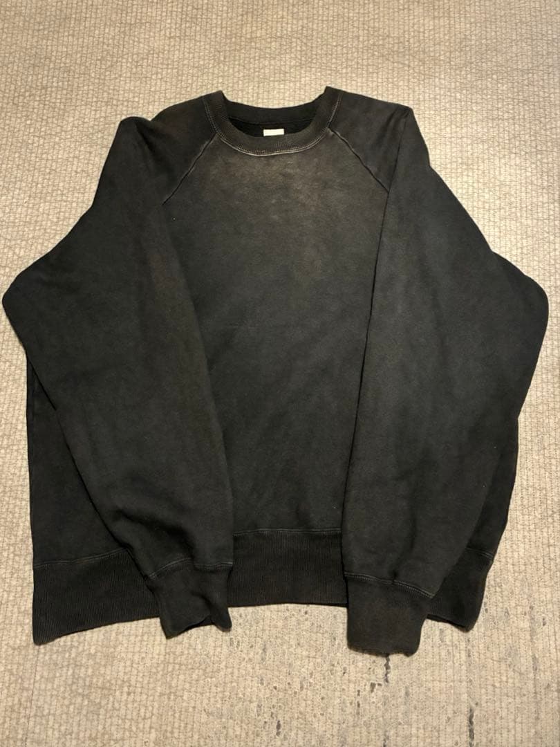 トップス APRESSE VintageSweatshirt size4 BLACK A.PRESSE - アプレッセ Vintage Sweatshirt(24AAP-05-06K)BLACK | MARK