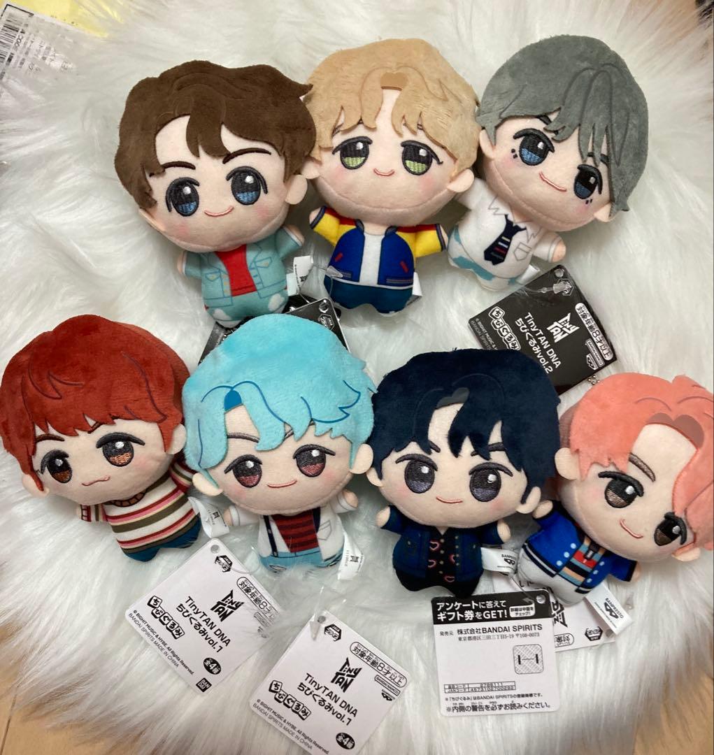 TinyTan BTS ちびぐるみ DNA 全7種類 コンプリートセット - メルカリ
