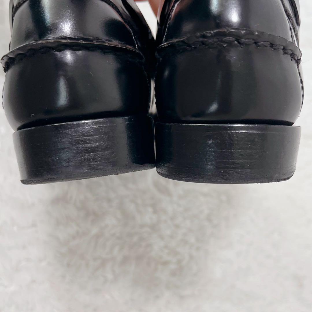 【未使用級】 G.H.BASS タッセルローファー 23.5cm フリンジ 本革