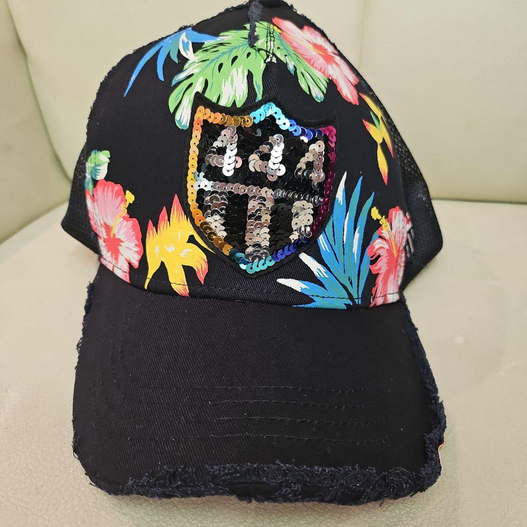 YOSHINORI KOTAKE フラワープリントキャップ YOSHINORI KOTAKE フラワープリントキャップ