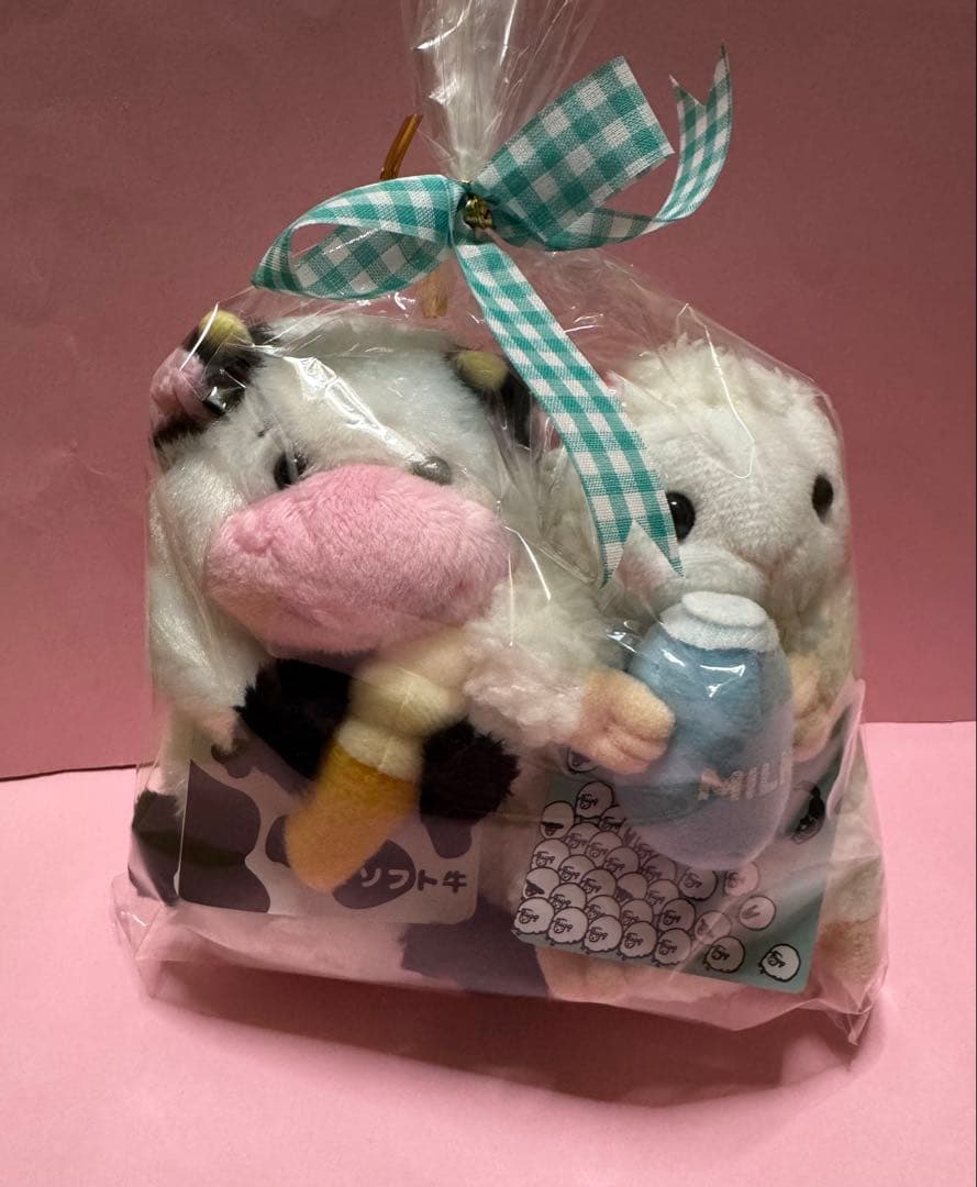 小岩井農場 ソフト牛 ミルキー羊 ぬいぐるみセット - メルカリ