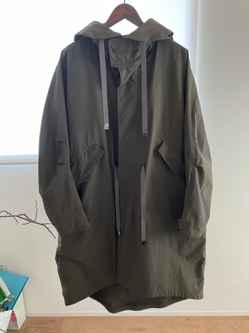 レインメーカー　幻モッズコート　オーバーサイズ　高級生地 TO&FRO WATERPROOF MODS COAT レインコート モッズコートおしゃれ