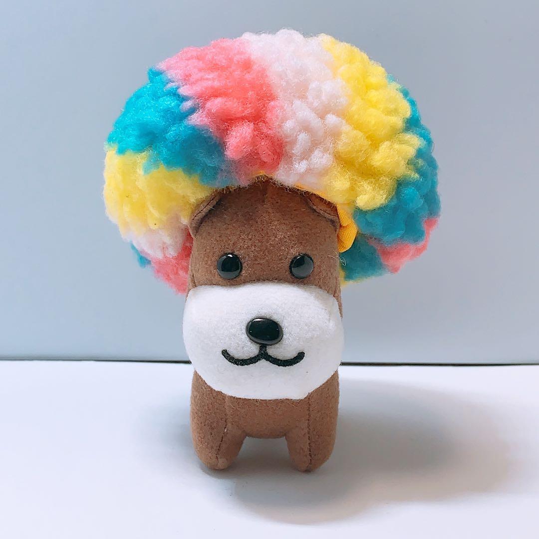平成レトロ サンエックス アフロ犬 ぬいぐるみ - メルカリ