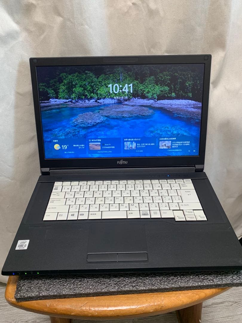 見やすいワイド液晶！10世代FUJITSU A5510/D/Win11Pro！ 富士通 【即納パソコン】LIFEBOOK A5510/D (Win11pro64)(SSD新品