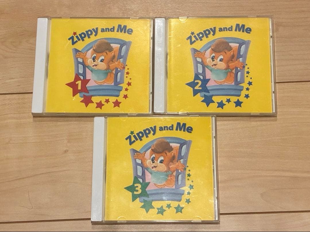 Zippy and Me CDセット 1, 2, 3 Zippy and Me 音楽CD 1, 2, 3 セット - メルカリ