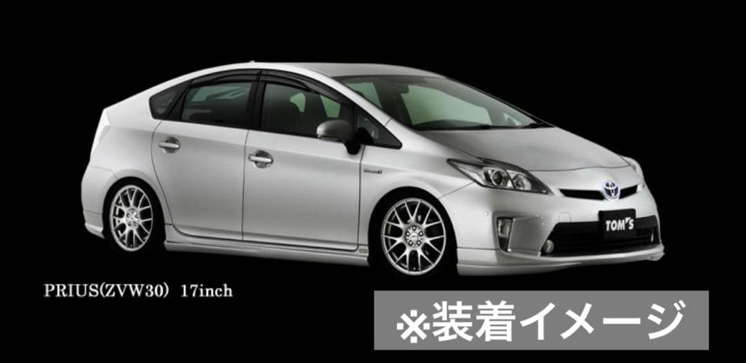 TOM’s トムス 17×7.0J +48 PCD100 5H ホイールセット