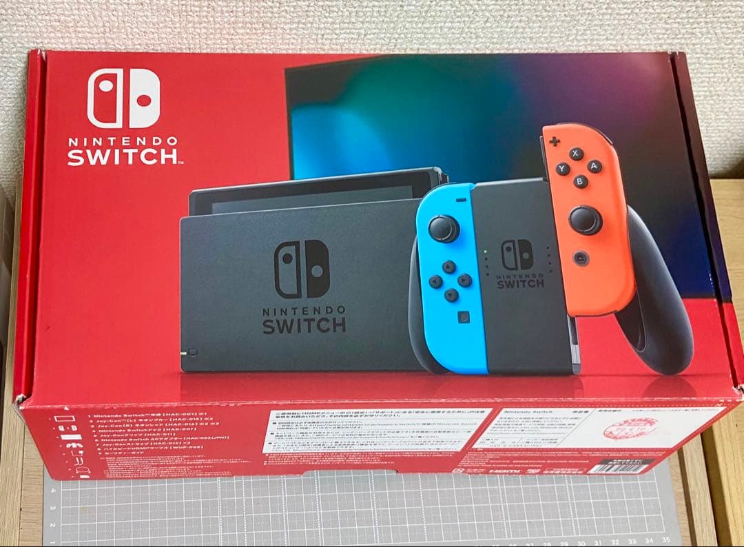 ☆美品☆Nintendo Switch 本体 Nintendo Switch 本体【Joy-Con(L) ネオンブルー/(R) ネオンレッド