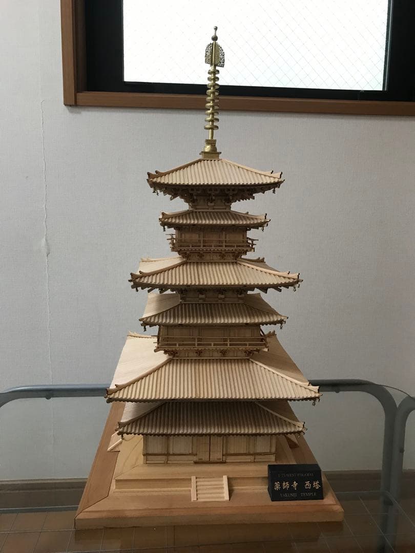 薬師寺西塔 1/75スケール模型 1/75 薬師寺 西塔 - 【公式】ウッディジョーオンラインショップ