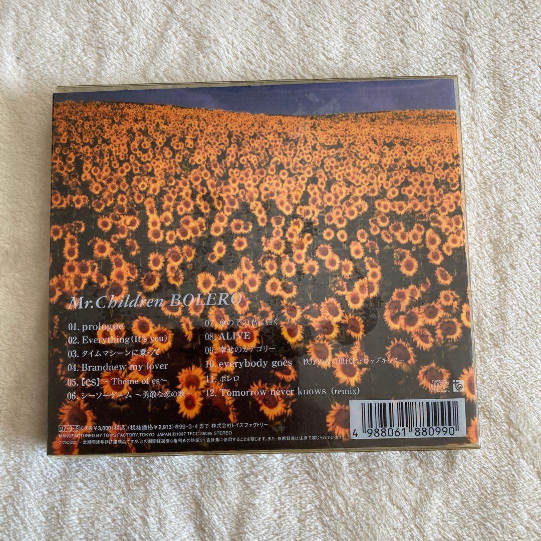 Mr.Children BOLERO - メルカリ
