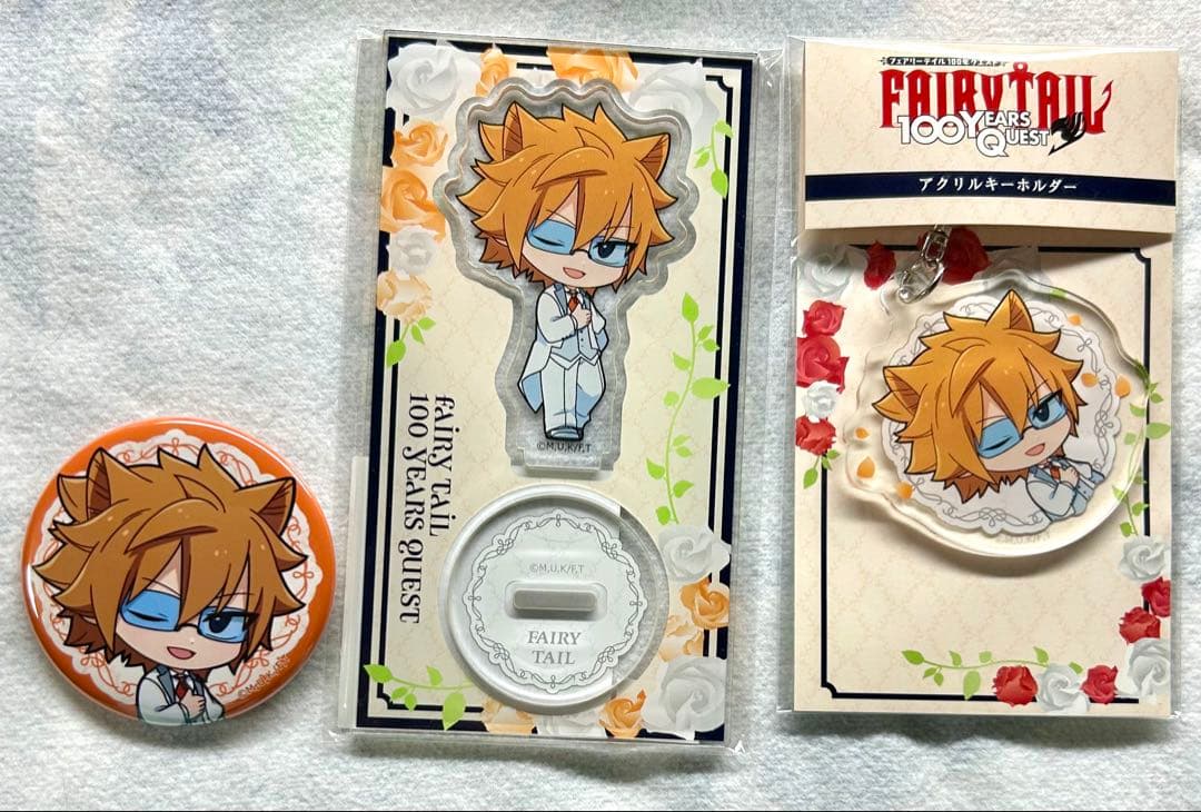 フェアリーテイル　ドレスアップ　ロキレオ　グッズセット FAIRY TAIL 100年クエスト]アクリルスタンド（ロキ／ドレスアップ