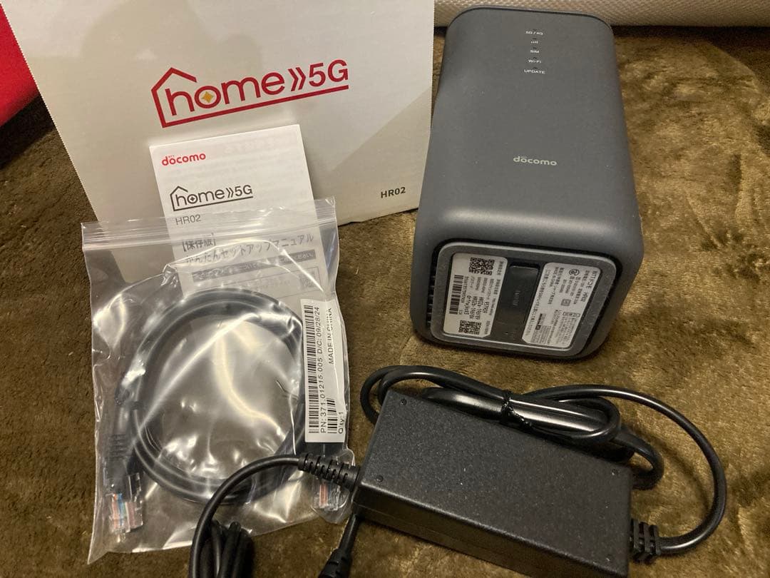 docomo 5G HR02 【使用2ヶ月/美品】 使用2ヶ月 docomo home 5G HR02 美品 docomo home 5G HR02