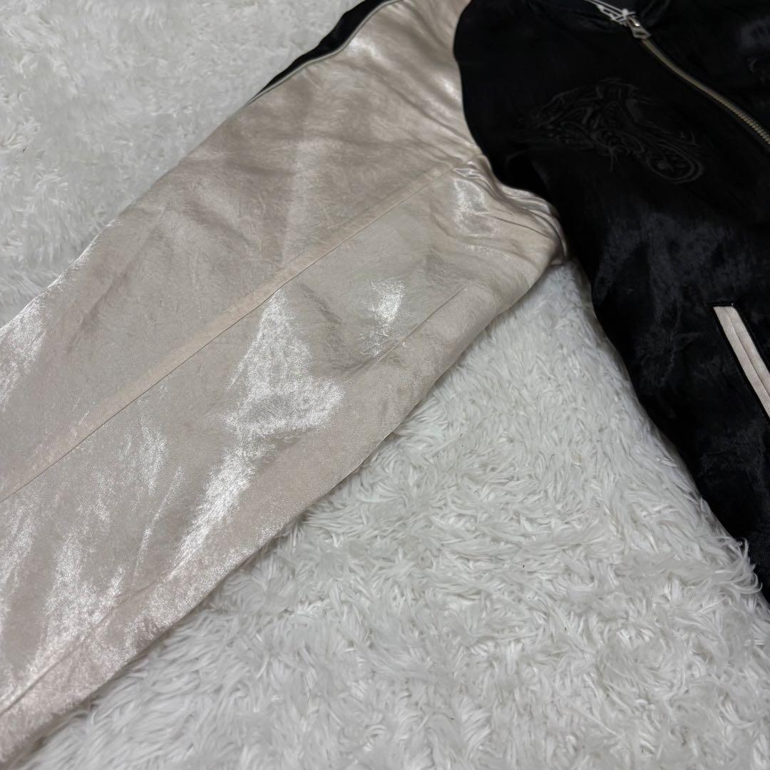 ナンバーナイン ステュディオス 限定 別注 虎 刺繍 スカジャン