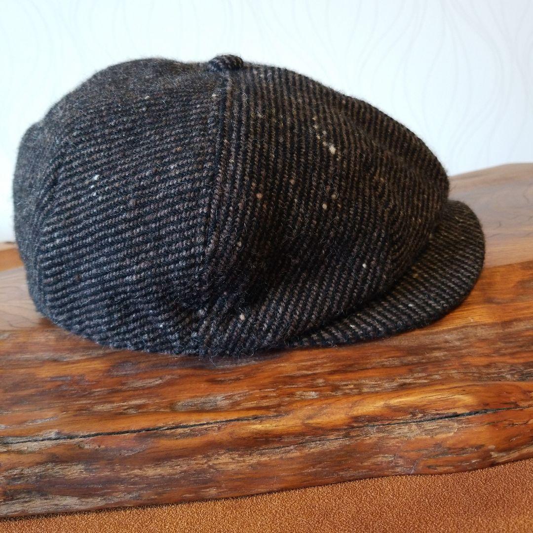 メンズキャスケット　ツイード《ブートレガーズ》