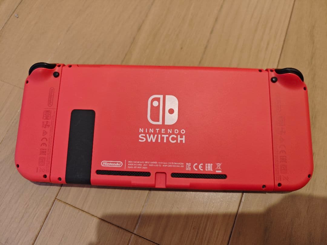 ニンテンドースイッチ マリオレッド 液晶バッテリー強化型の通販はau
