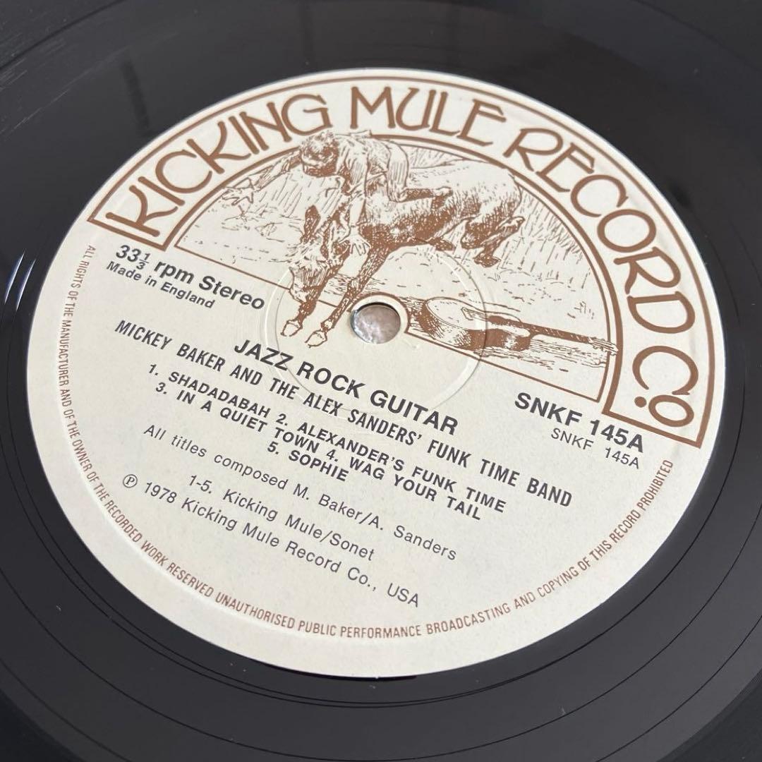 Jazz Rock Guitar Mickey Baker 12㌅レコード - メルカリ