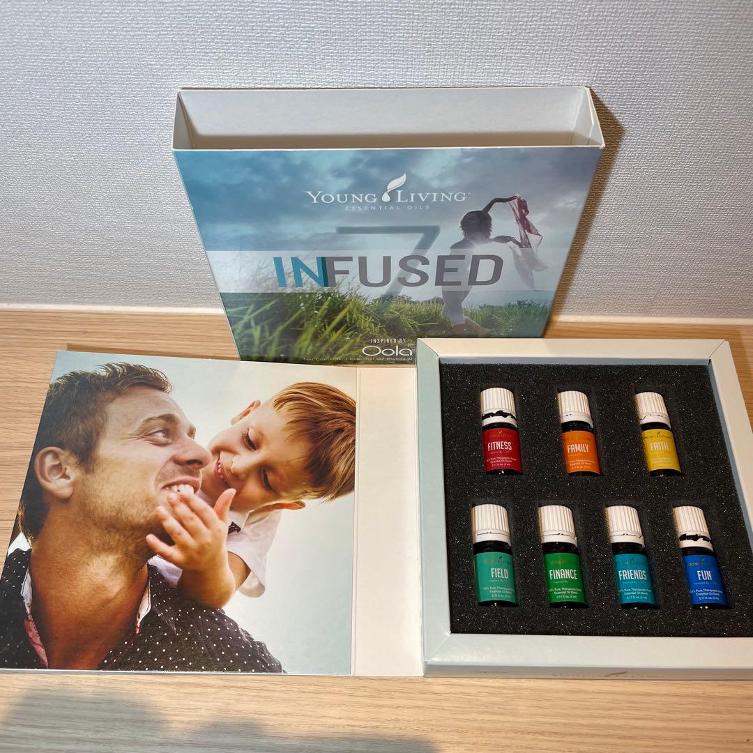 値下げ【一部開栓】ヤングリビング インフューズド セブン 7本セット