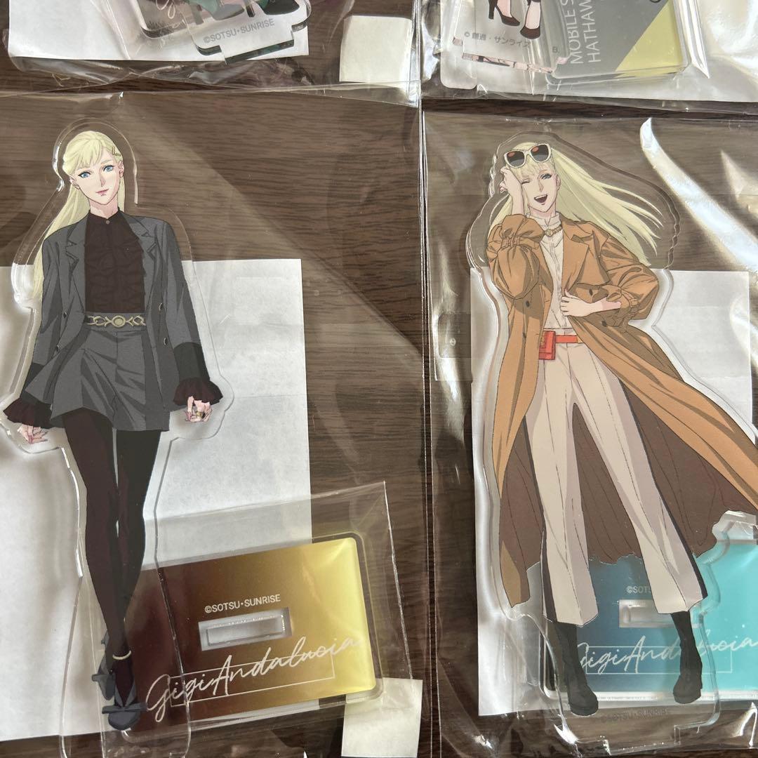 ギギ・アンダルシア アクリルスタンド 4種 閃光のハサウェイ キルケー