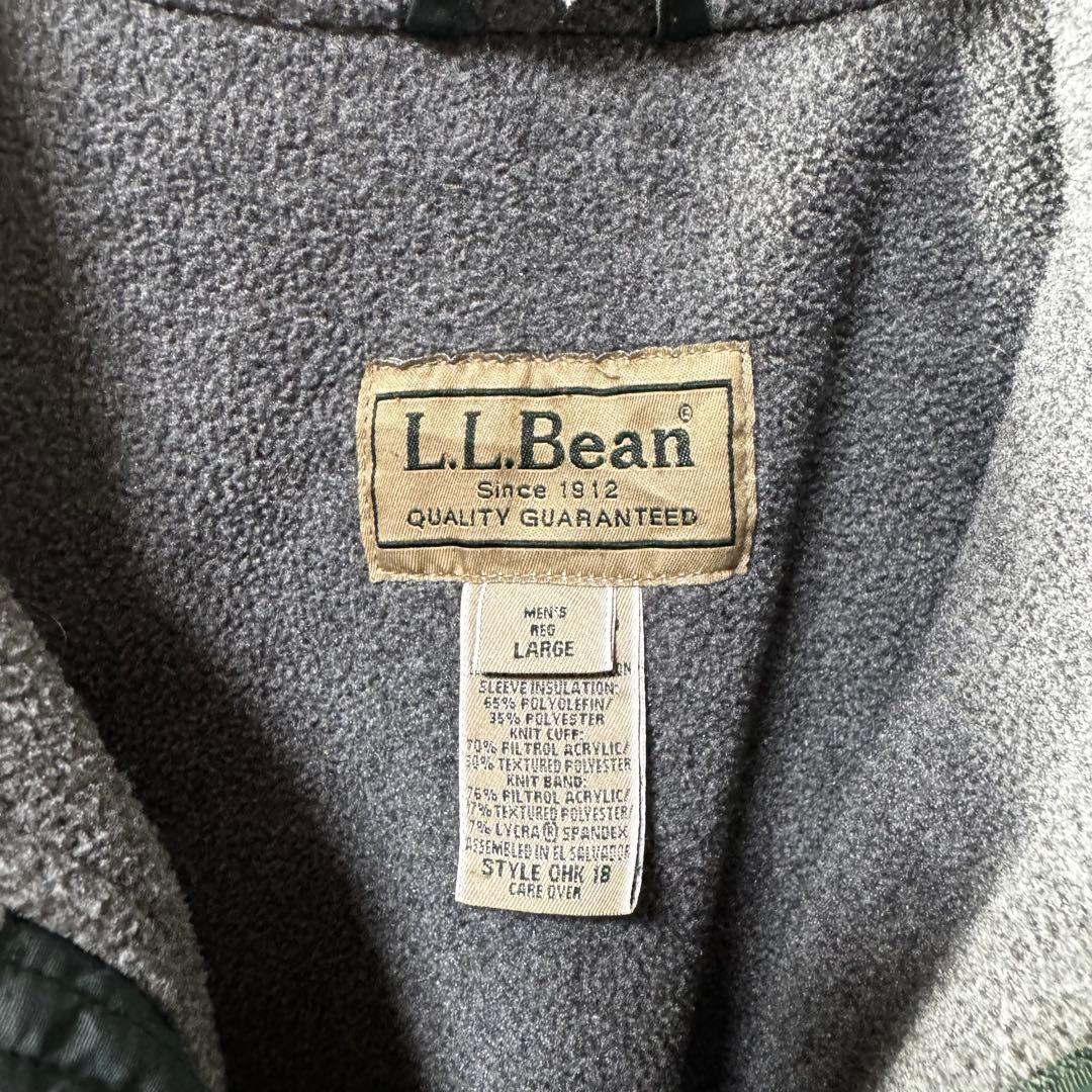 ミ*ム様 希少 90s 00s llbean ワンポイント 刺繍 ウォームアップ